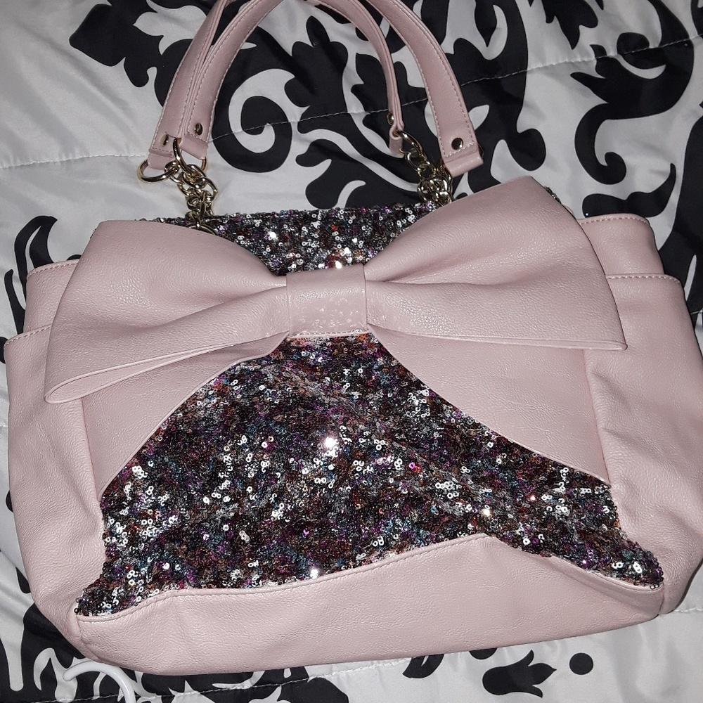 Betsey Johnson sequence handbag